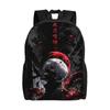 Модные Хэллоуин Токийский Гуль Канеки Рюкзаки Его Сумка mochila Работа Ретро Моющийся Rucksack