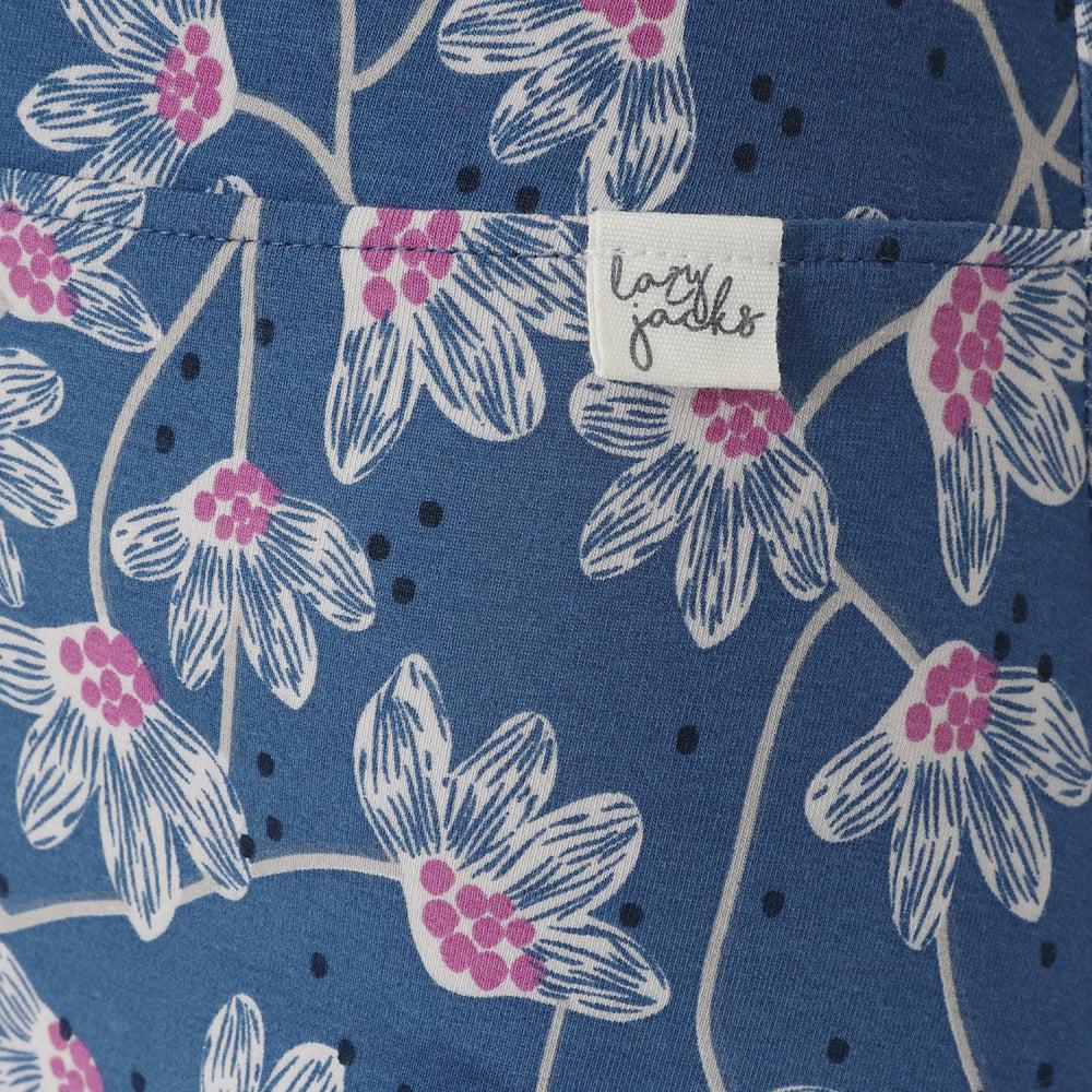 Lazy Jacks Womens/Ladies Wildflower Jersey Midi Skirt