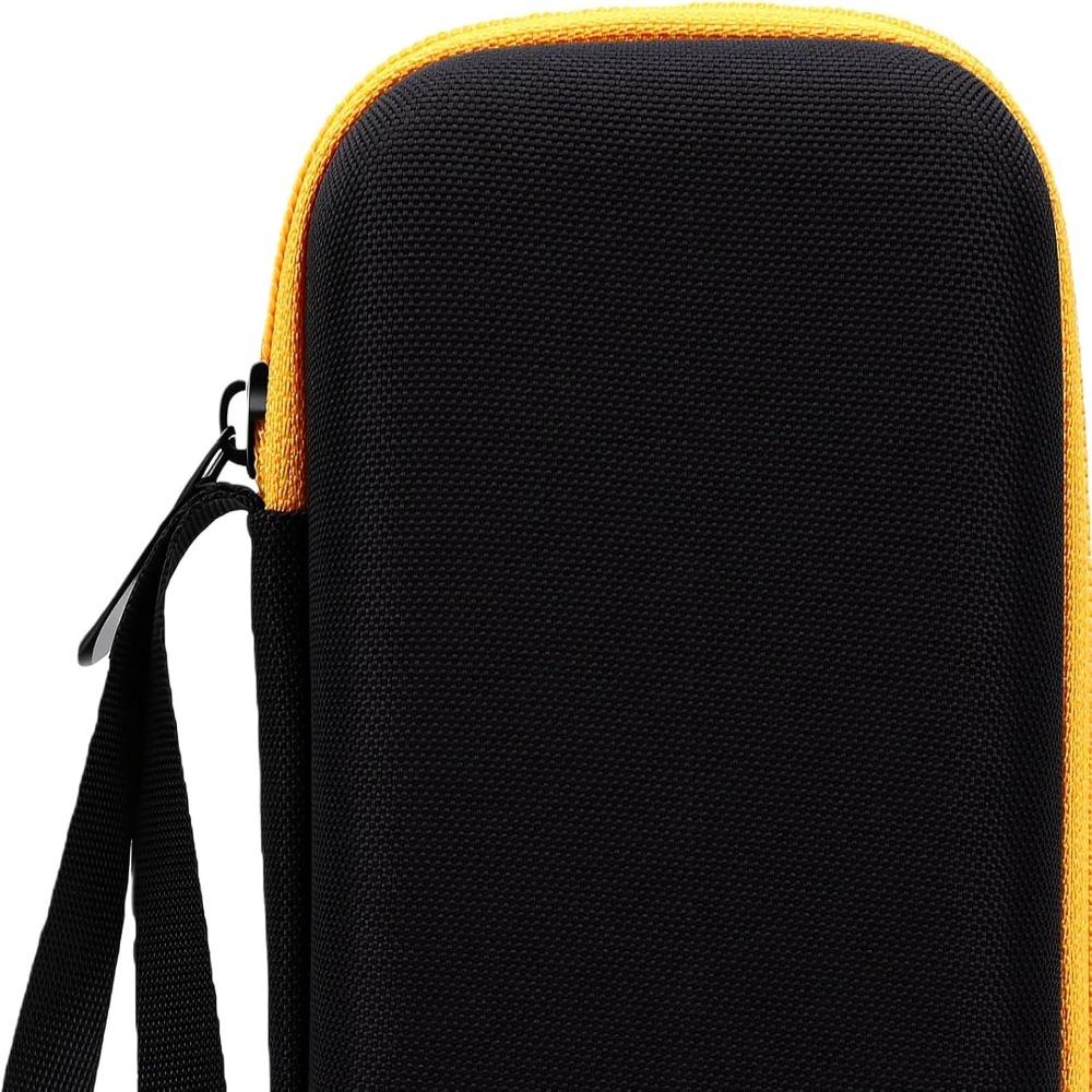 Oxford Cloth Clamp Meter Hard Case Black Portable EVA Case Durable Multimeter Storage Bag