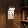 Universal Socket Night Light Socket Converter Warm White LED Outlet Power Strip  Kitchen