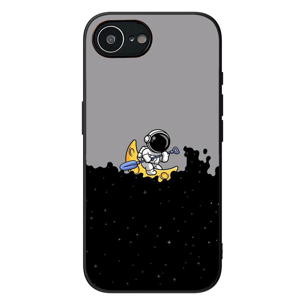 Galaxy Moon Sky Astronaut Stars Phone Case for Motorola Moto Edge 50 30 Fusion 40 NEO Ultra Pro G22 G23 G20 G35 G84 G13 G53