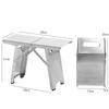 ZISIZ Portable Stainless Steel Stool