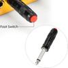 Ножная педаль, аксессуар для тату-машины, легкий черный, устойчивый к износу беспроводной переключатель
