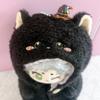 3D Плюшевый Кигуруми Костюм Черного Кота для 10см Плюшевого Кигуруми Отаку Куклы Kpopdoll Костюм Игрушки, Аксессуары, Мероприятия, Талисман, [Б/У]