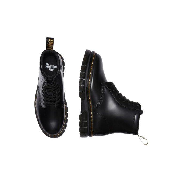 Ботинки Dr.Martens Rikard на платформе со шнуровкой из гладкой кожи 'Черный' 27833001