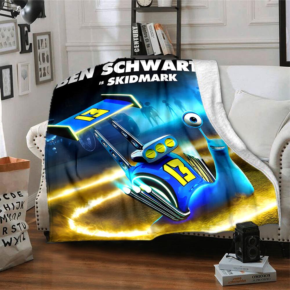 1pc TURBO3 Blanket, Gift, for Men and Women, Soft Blanket, Good for Sofa Bed Couch Travel, Lightweight Flannel Blanket