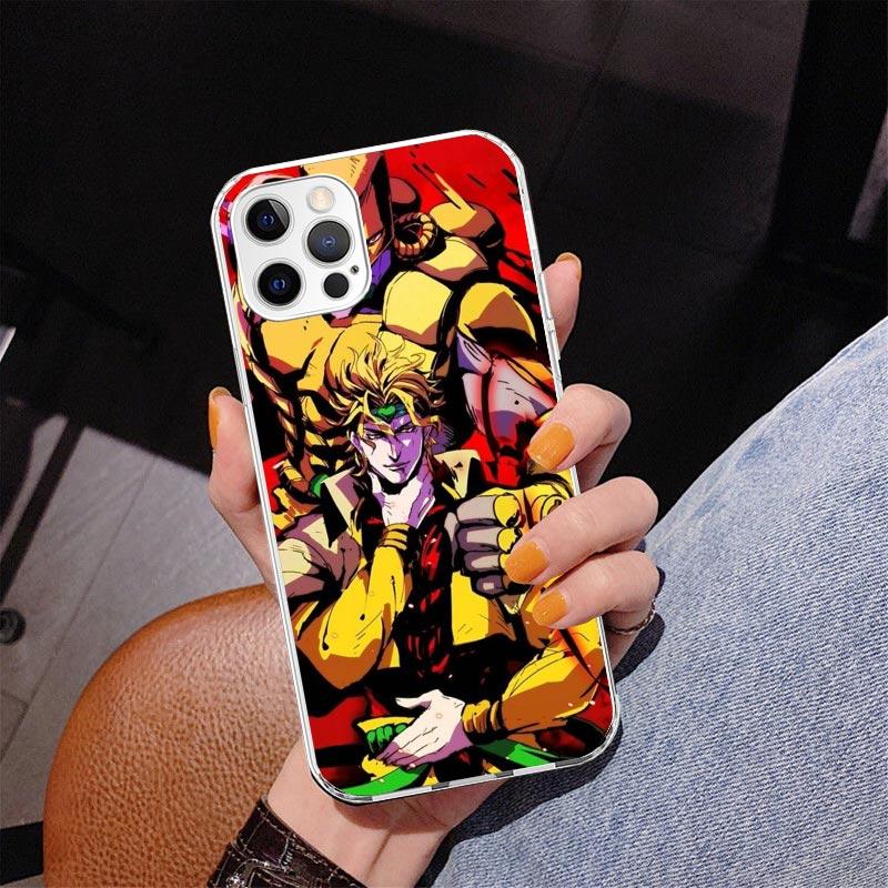 Чехол для телефона JoJo's Bizarre Adventure Для iPhone 17 Air 16 Pro Max 16E 15 + 14 Plus 11 12 13 Mini 7 8 SE Подарок Чехол с принтом Fundas 17