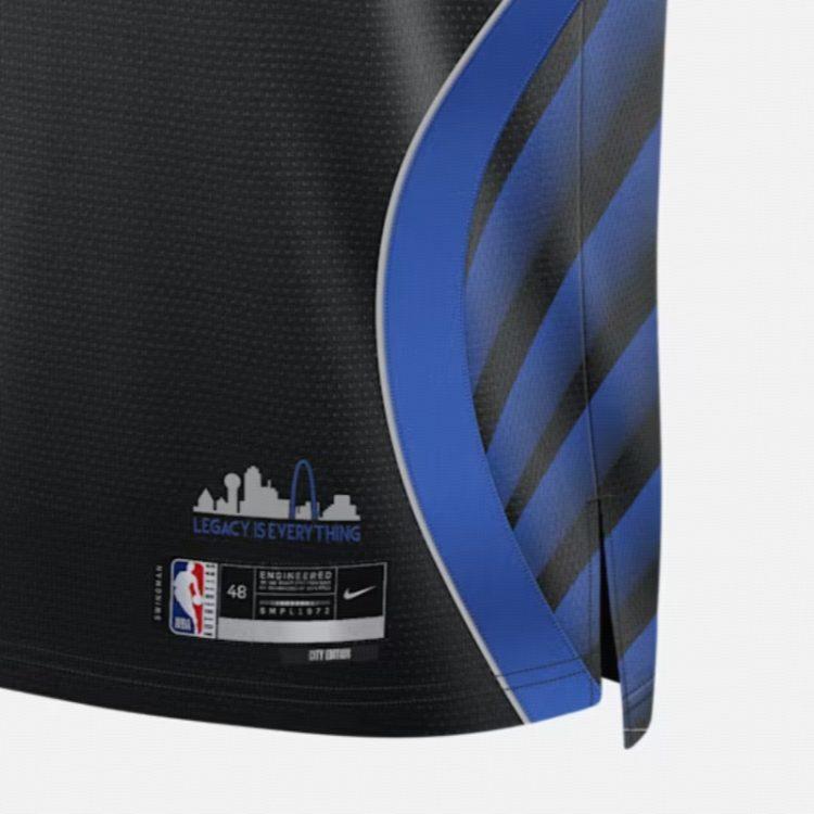 Nike Мужская майка Nike NBA Swingman Anthony Davis Dallas Mavericks City Edition HM5978-014