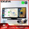 EKLEVA 10.26 Inch Car DVR 4K Dash Cam Rearview Mirror WIFI Dashboard Dual Lens Camera Driving Recorder Support Carplay Android Auto