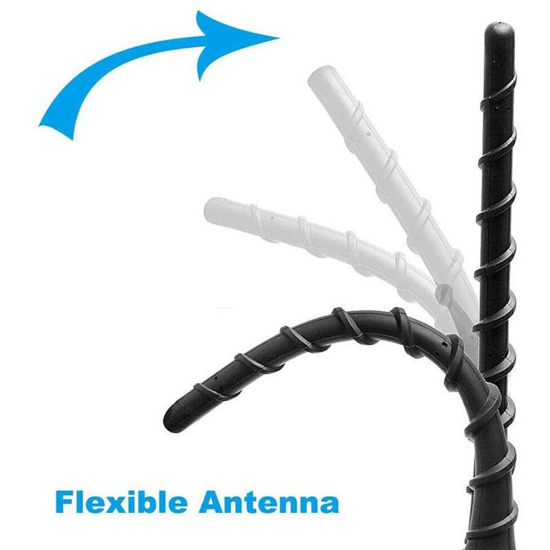 Universal 7Inch Car Radio Antenna 30 Ohms Impedance 400-470MHz Rubber Signal Mast for Dodge Journey Avenger Jeep Liberty