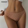 TERMEZY Сексуальные женские трусики Love Трусы с принтом Быстросохнущее эластичное нижнее белье с низкой посадкой Однотонное нижнее белье Мягкие тонкие нижнее белье