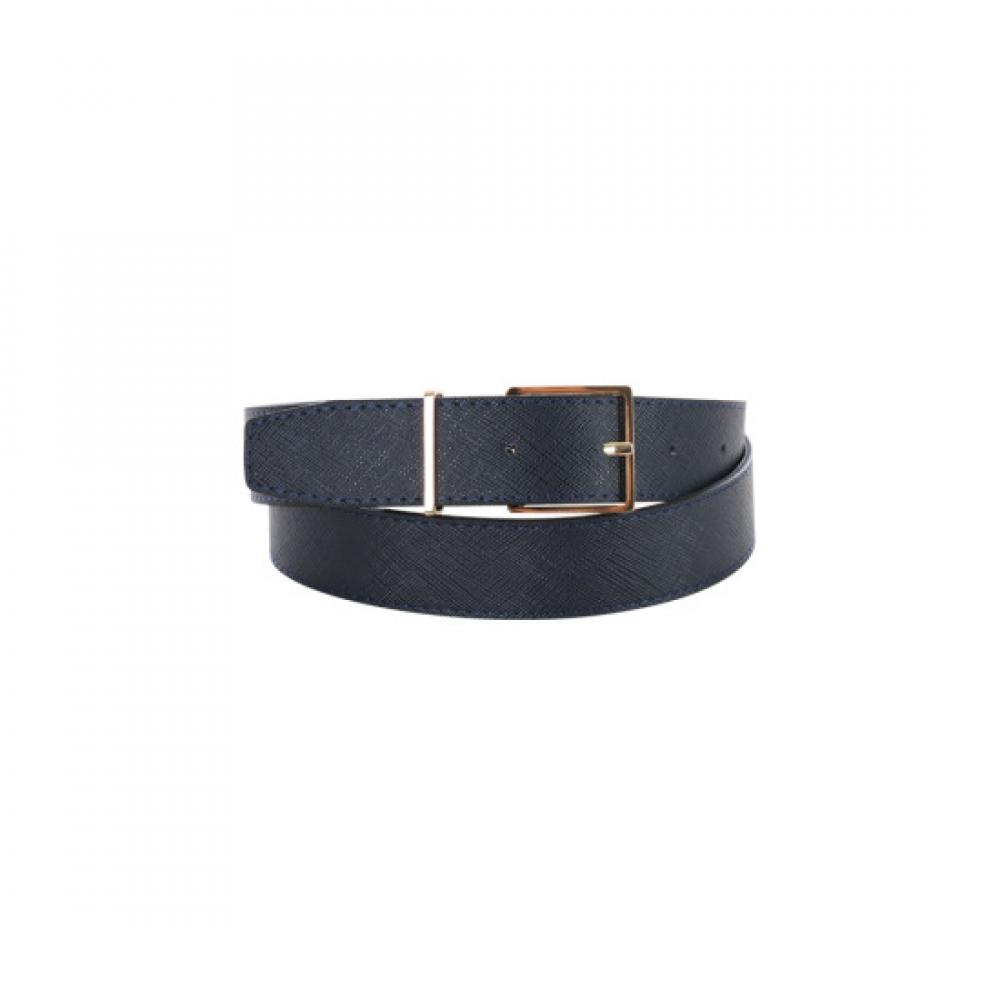 Shop Saffiano Belt Navy Tu Wbt 0751