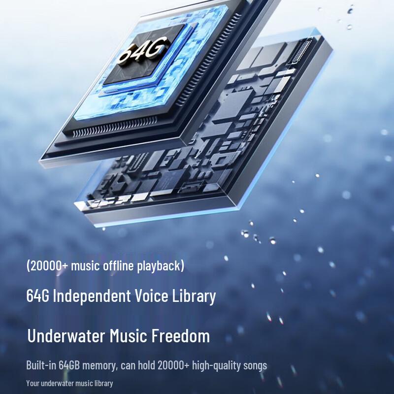 SANAG B60S Pro Max 64 ГБ Спортивные наушники Bluetooth с костной проводимостью