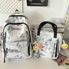 Children's Schoolbags Elementary School Students  Girls Junior High School Students  College Students Printed Backpacks