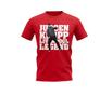 Jurgen Klopp T-Shirt Double Sided – Legendary Liverpool Manager Fan Gear