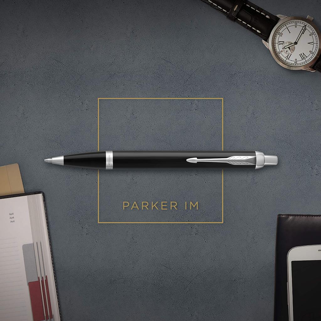 Parker Ballpoint Pen IM Premium Line Black GT 1975662 Genuine Imported Product Oil-based