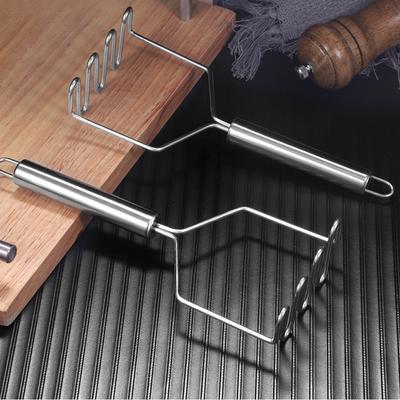 Из нержавеющей стали волнообразный картофельный толкушка резак кухонный ресторан гаджеты инструменты фрукты овощи дробилка