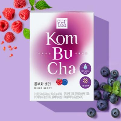 Часовой чай Kombucha Berry stick  (30p)