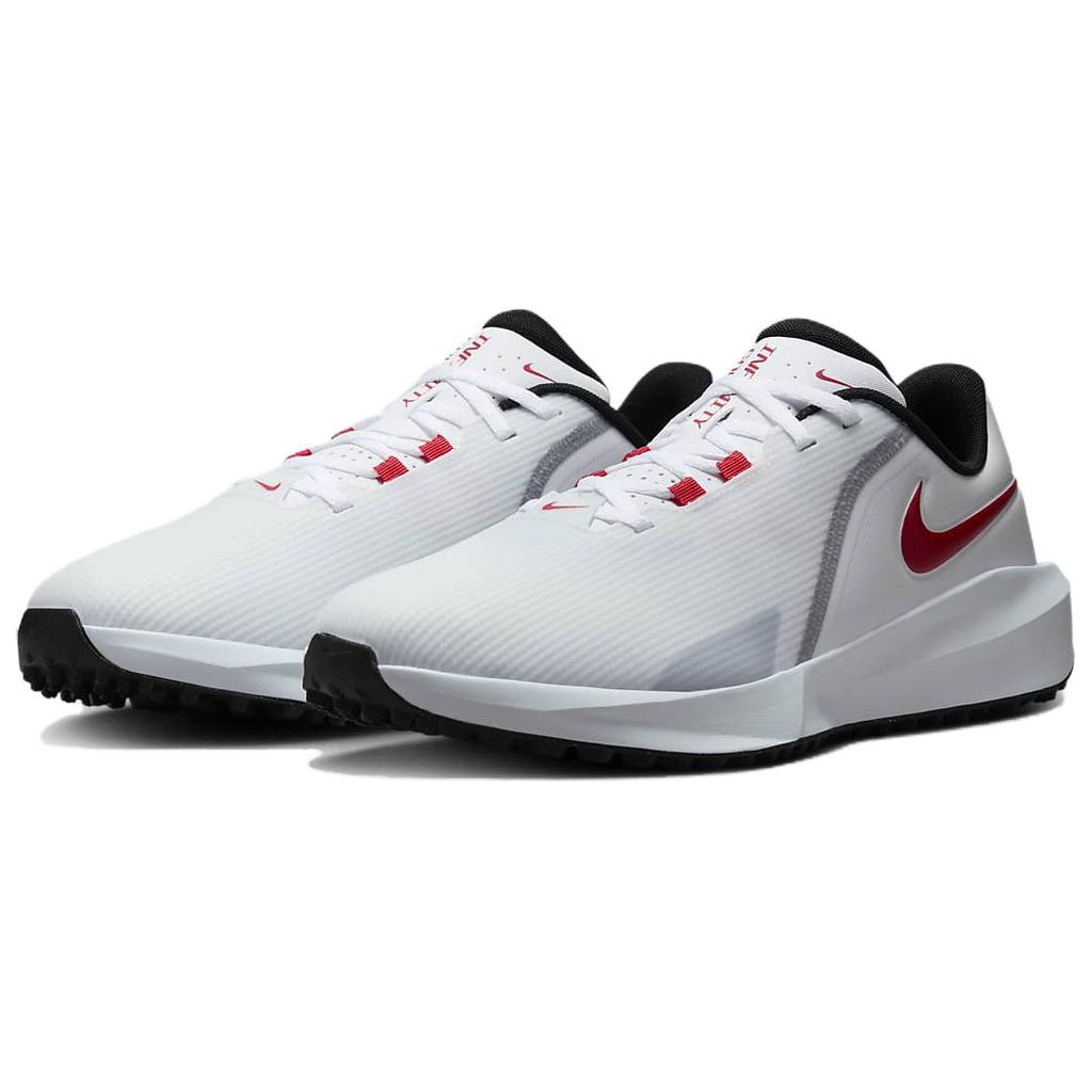 Nike Infinity Golf Next Nature Wide White University Red Unisex Sneakers Pure-Platinum Black FN0565-101