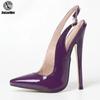 7 Inch Super High Thin Heel Pumps Ankle Straps Pointed Toe Ladies Sexy Shoes