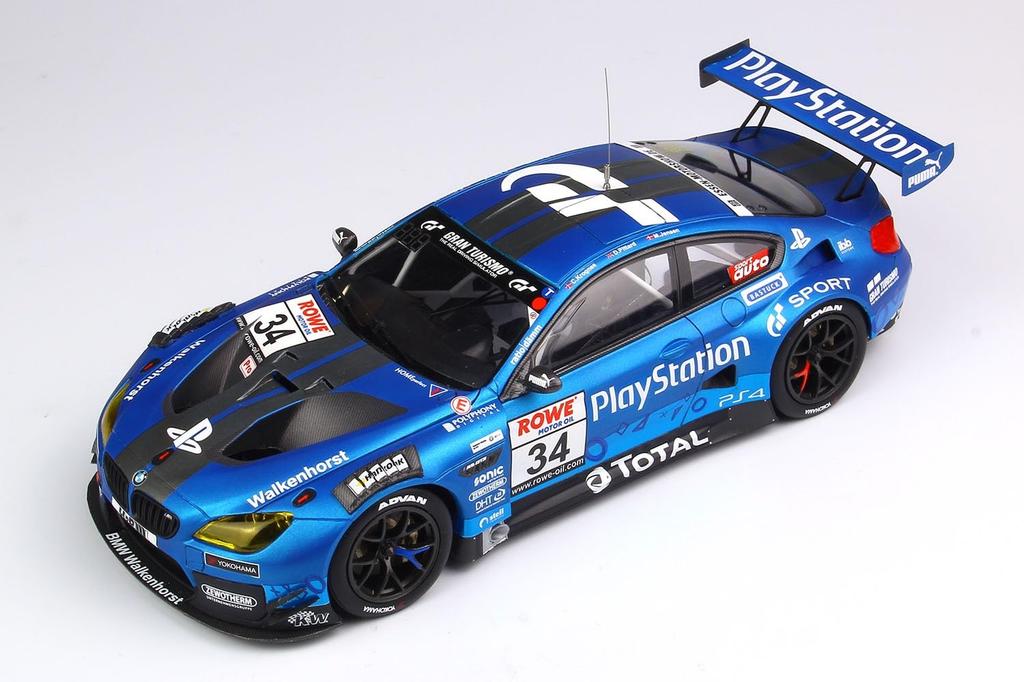 Racing Series BMW M6 GT3 2016 Nurburgring 24 Hour Race PS Plastic Model PN24027 Platz/NuNu 1/24 (Car)