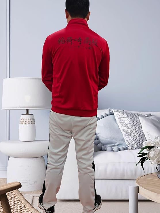 [ENDIANDUO] Косплей-костюм-джерси для старшей школы Карасуно, старшей школы Некома и старшей школы Инаризаки (Инаризаки, Л) Хэллоуин