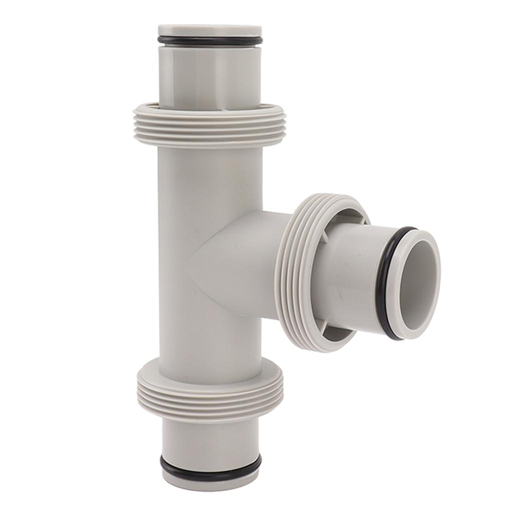 Split Swimming Pool Hose Plunger Valve 2 In 1 T Shape Hose Plunger Valve Replacement for for Filter