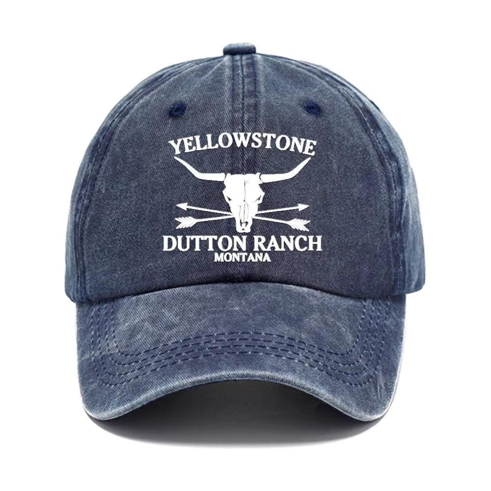 Adjustable Western Cowboy Baseball Hats Washed Cotton Sun Hat Fashion Dad Hat for Men Women