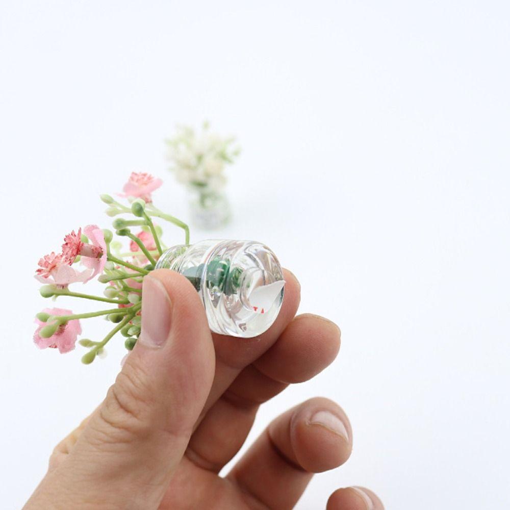 Ваза Babysbreath Jasmine Mini Car Accessories Красивые украшения для консоли Подарки для автомобиля