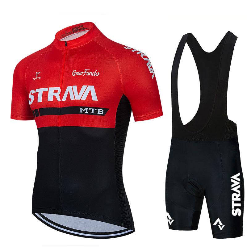 New 2026 Summer Breathable Suit Cycling Suit Men's Quick-drying Cycling Suit Cycling Clothing Short Sleeves