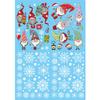 Christmas Decoration Adhesive-free Window Glass Electrostatic Stickers