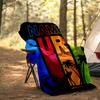 Outdoor Customize Your Name Surf Blanket Comfortable Soft Lightweight Allseason Multipurpose Blanket For Travel Camping Picnics Sofa Office Bed Living