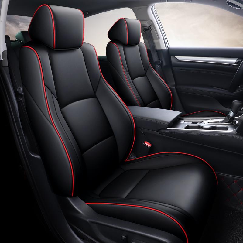XM Tenth-Gen Accord Custom Full Leather Sports Seat Cover - All-Season Cushion