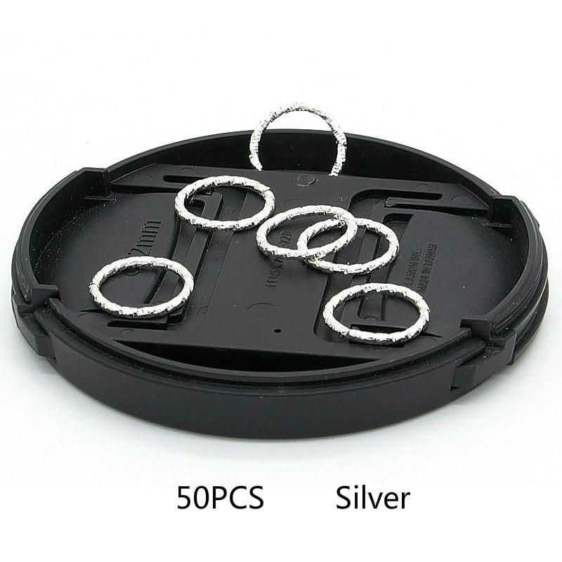 50 шт. золотые/серебряные косы для волос, дреды, бусины, манжеты, кольца, аксессуары для трубок, обруч, круг, кольца для волос с внутренним отверстием, около 10-12 мм