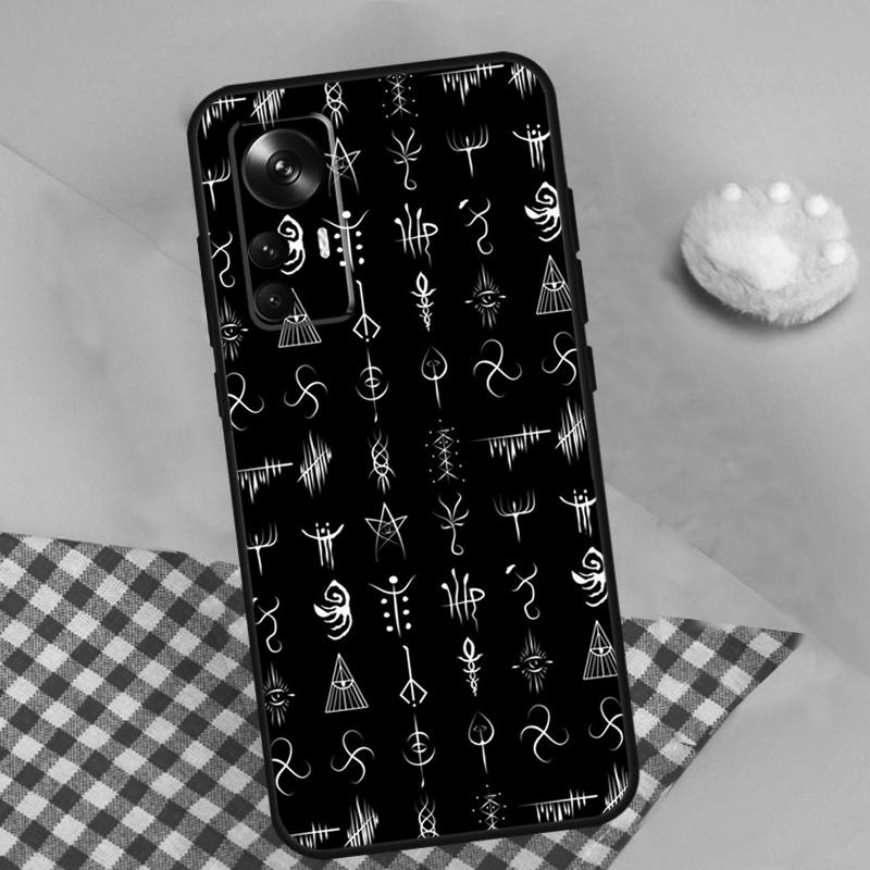 Руны Bloodborne Для POCO X3 X5 Pro M5 M5s F4 X4 GT F3 F5 Чехол Для Xiaomi 13T 11T 12T 13 Pro 12 Lite 12X