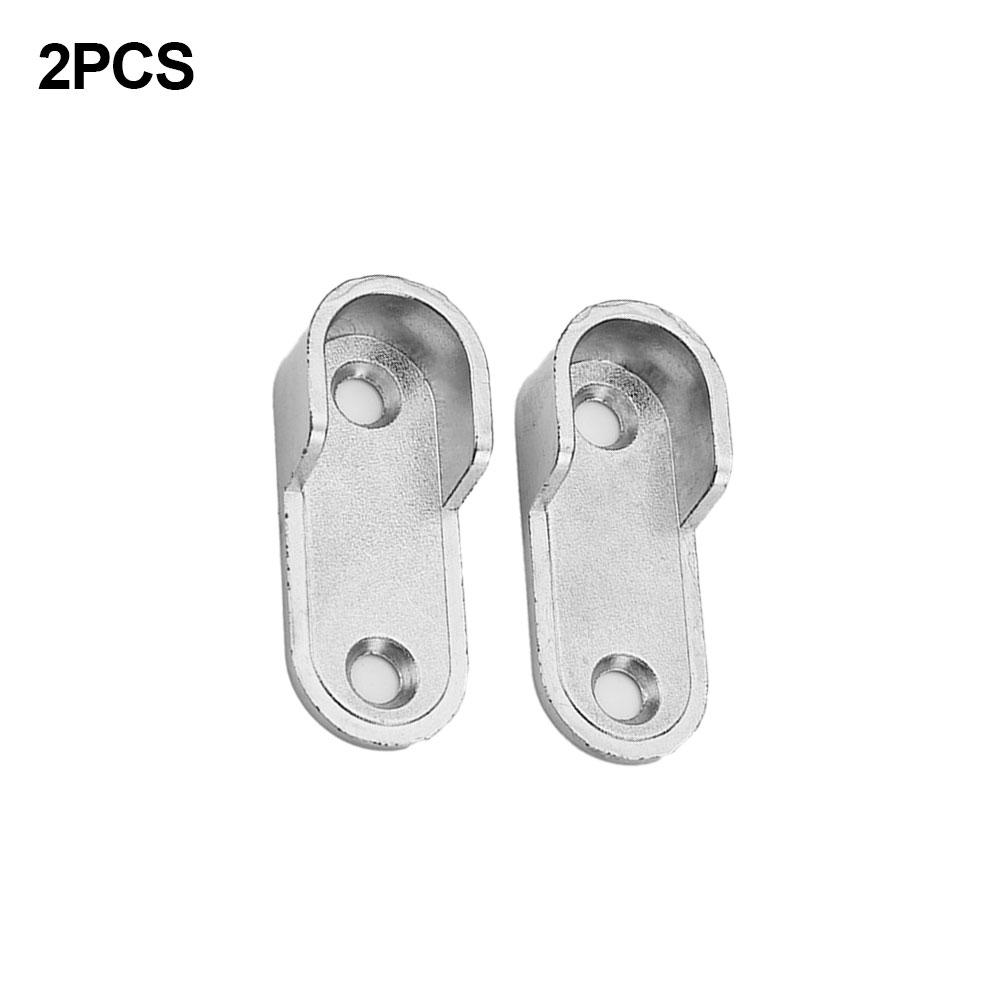 2/4/8 шт. опора для трубы для шкафа, штанга для шкафа, концевой кронштейн, утолщение, держатель, фурнитура для шкафа, мебельные аксессуары