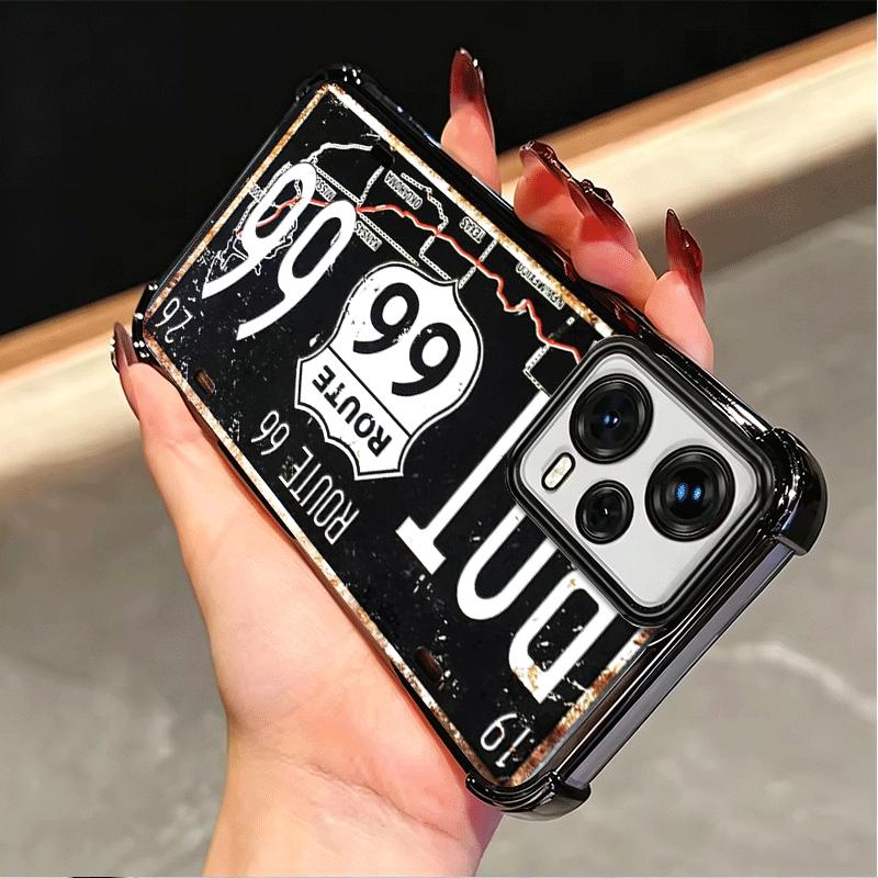 Ретро Винтажная Номерная Табличка Мягкий Чехол Для Телефона Для Xiaomi Poco X7 X8 Pro Max X6 X5 X3 F8 Ultra F7 M8 M7 M5S Redmi 15C 15A 15 14C 13