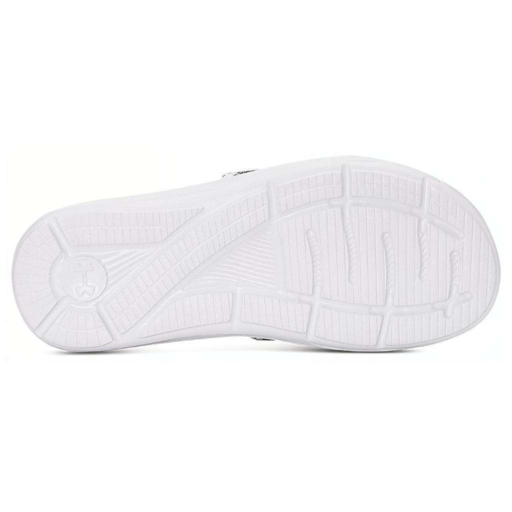 Under Armour Слайды Ignite 6 с графическим ремешком 'Черный Белый' Женские 3024453-002