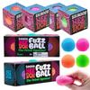 Мини-мячик Needoh Fuzz Ball 3 шт., Мини-колючий сжимаемый мячик, Мягкий, Нетоксичный, Мальтоза, Снятие тревожности, Помощь при СДВГ, Сенсорная успокаивающая игрушка