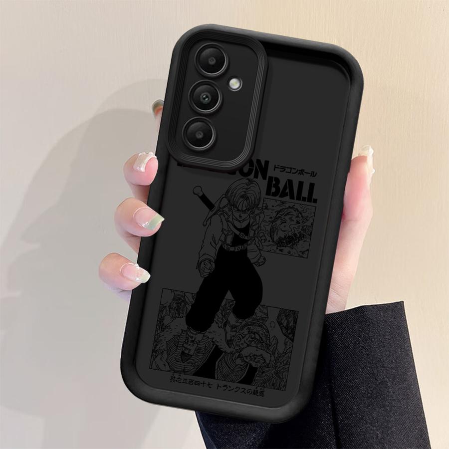 Чехол-бампер Soft Shell для Samsung Galaxy A16 A23 A12 A36 A14 A32 A34 A56 A26 A22 A24 A13 A33 Dragon Ball Goku Trunks