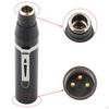 -Performance Adapter Male 4pin Sturdy Converter Mini Easy To Use XLR -microphone