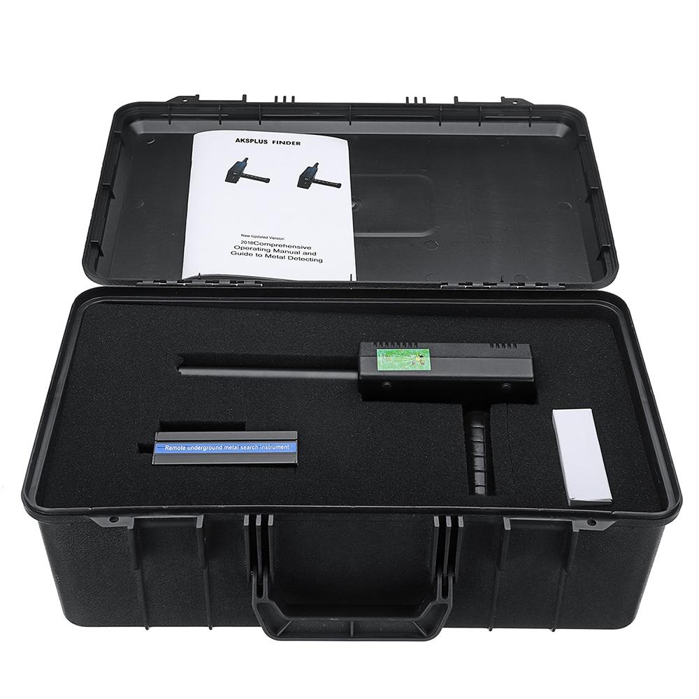 1000~1600 мАч Уличный Глубина 20 м Подземный AKS 3D Металлоискатель обновление Металлоискатель для приключений золото серебро алмаз Детектор 12 В
