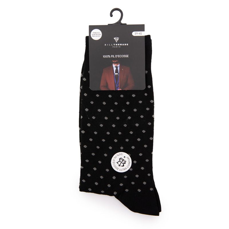 Мужские фантазийные носки из шотландского хлопка BILL TORNADE