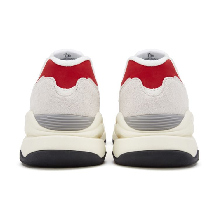 New Balance Кроссовки унисекс 57/40 Серо-красные Натуральные M5740CC