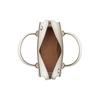 Coach 30 Detachable Shoulder Strap Zipper Closure PVC Leather Tote Bag Women tote bags White CP086-SVHA