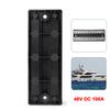 BusBar 100A 5 Circuit Dual Bus Bar Terminal Block Power Distribution Block 12V 24V 32V 48V DC For Car RV Truck Yacht Ship