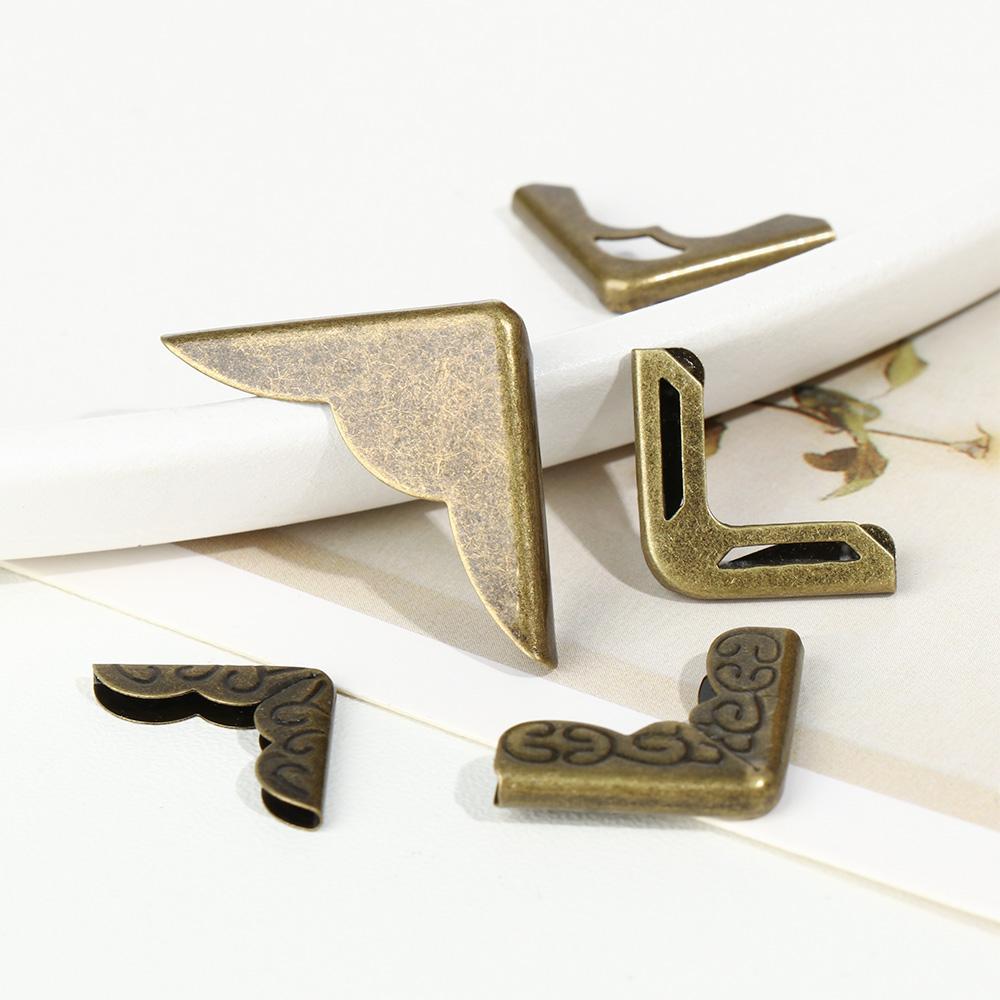 Поделки Украшение книг Меню Защитные уголки для книг Аксессуары для скрапбукинга Металлические уголки Фотоальбомы