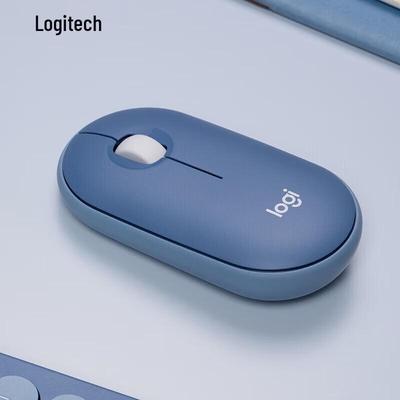 Logitech Беспроводная Bluetooth бесшумная мышь Pebble
