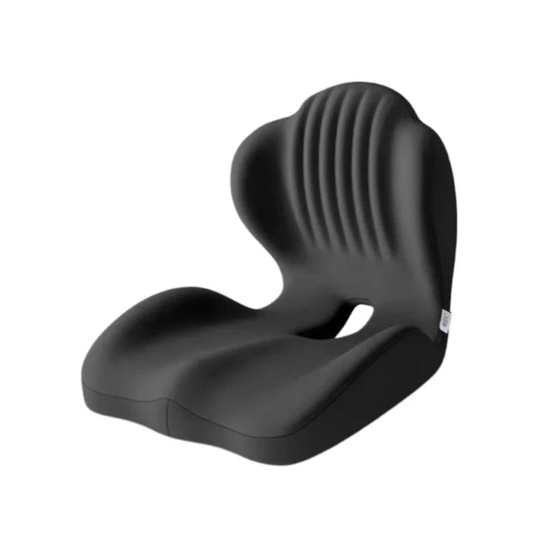 Ergonomic Memory Foam Seat Cushion with Lumbar Support – for Office Chair Back Pain Relief, Ergonomic Foam Seat for Car Home