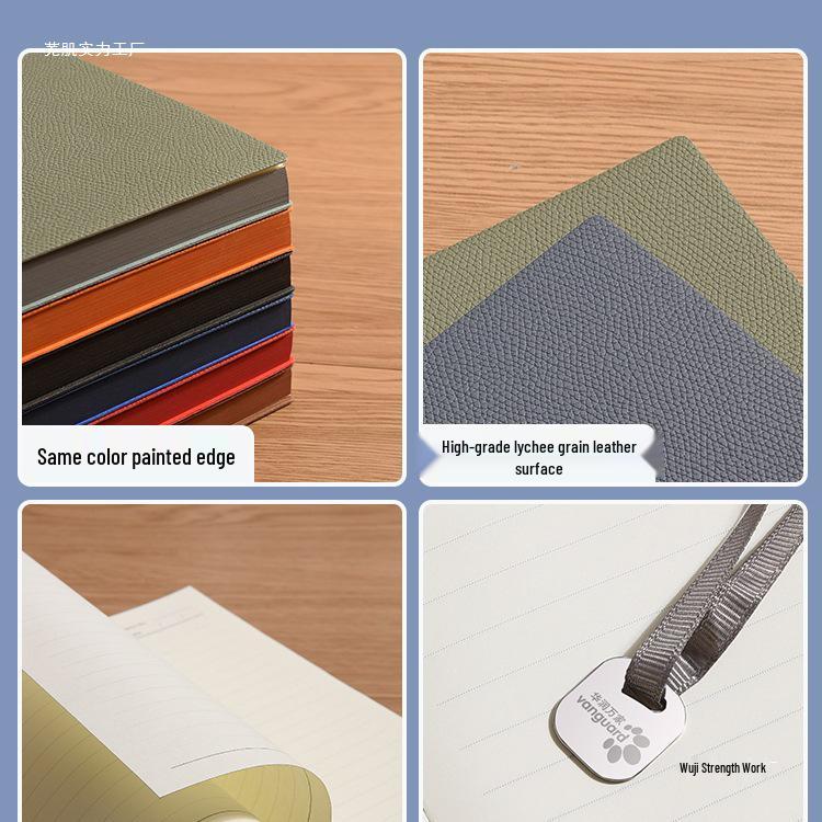 Набор из 5 блокнотов с утолщенными листами на заказ для студентов колледжей и бизнеса